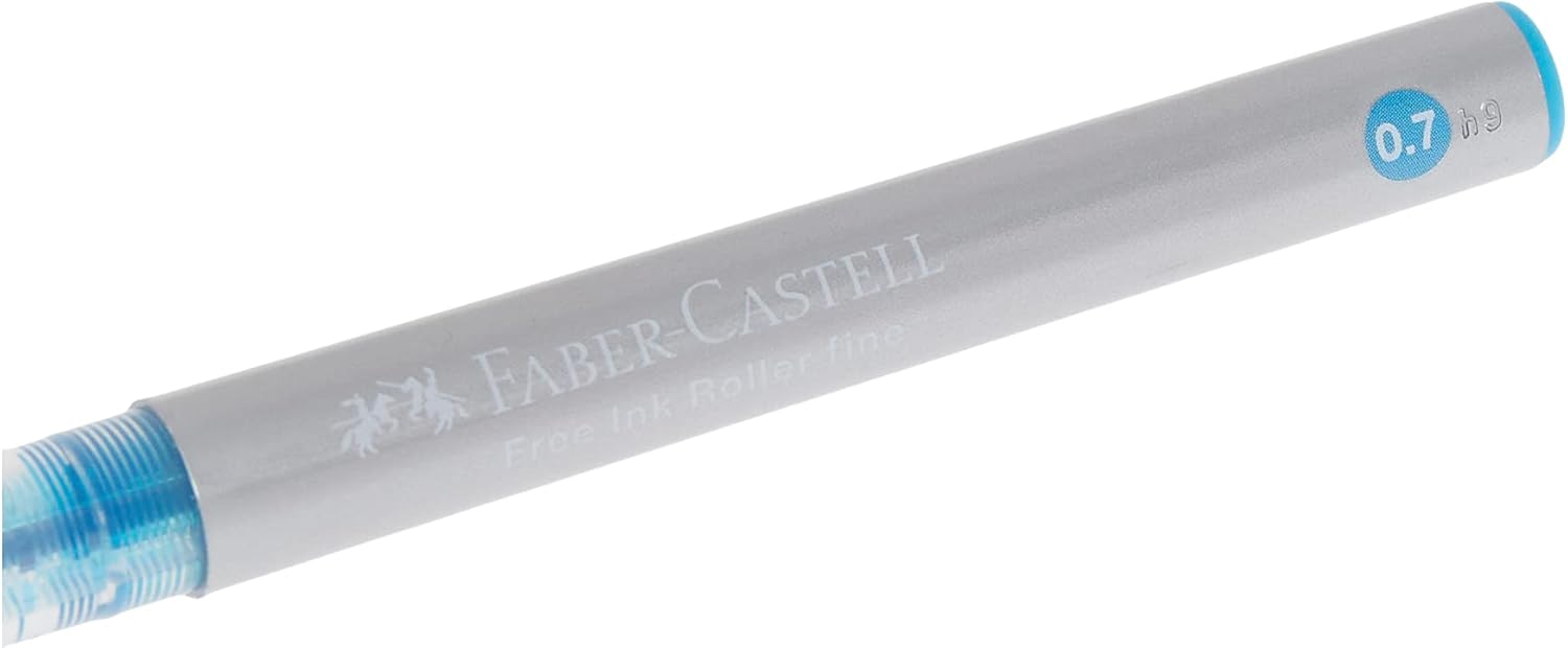 Faber-Castell Free Ink Roller Pen 0.7mm - Sky Blue