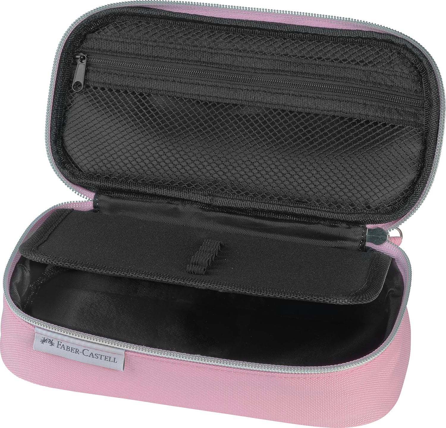 Faber-Castell 573036 School Pencil Case Rose Shadows, Rose Shadows, Estuche, Pencil case for School