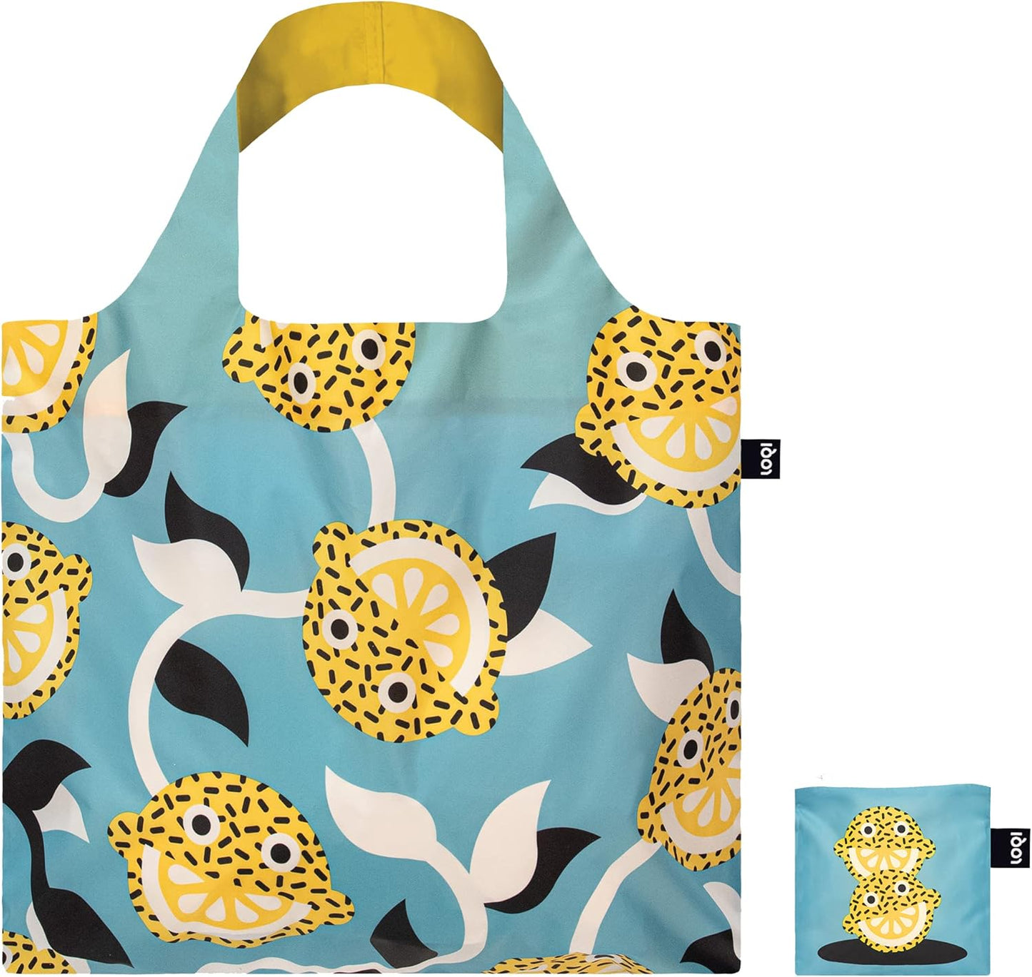 LOQI Lucky Lemons Recycled Bag