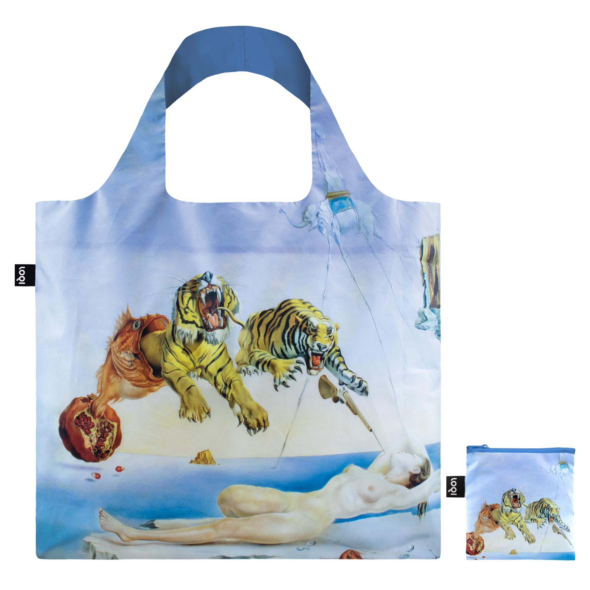 LOQI Dali - Dream Caused by the Flight of a Bee Recycled Bag