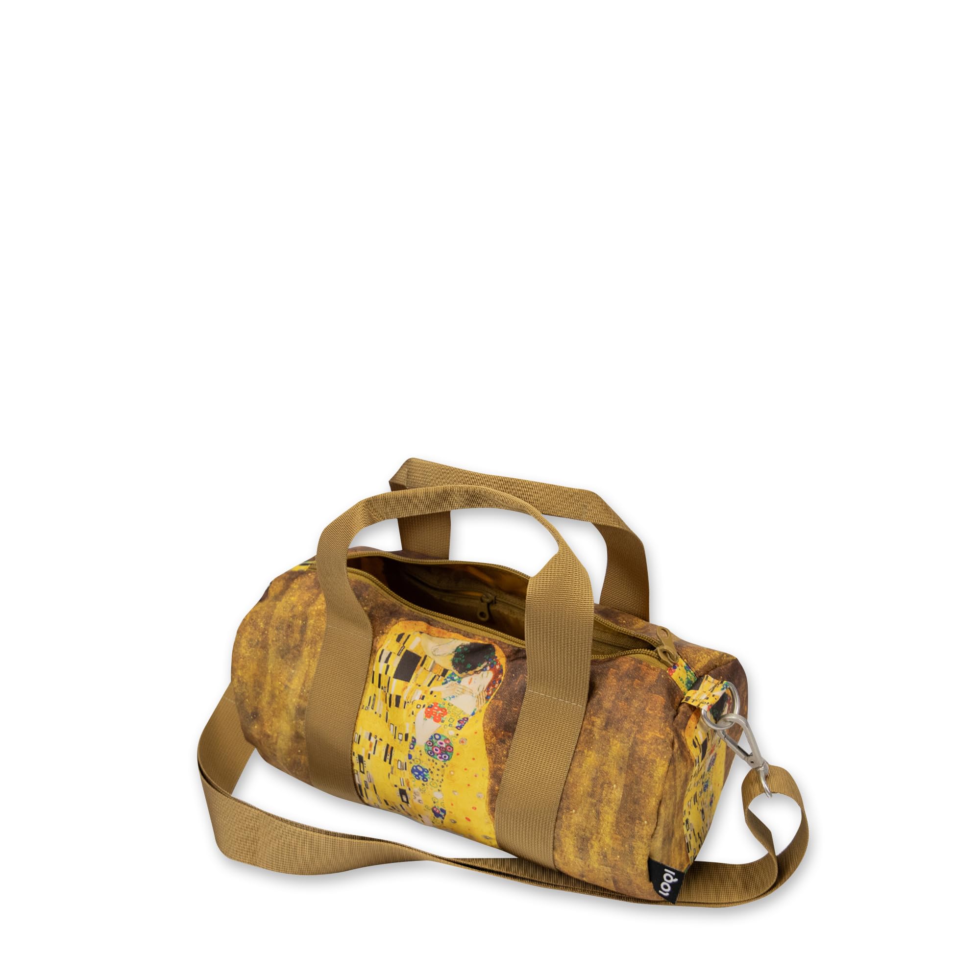LOQI GUSTAV KLIMT The Kiss Recycled Medium Weekender