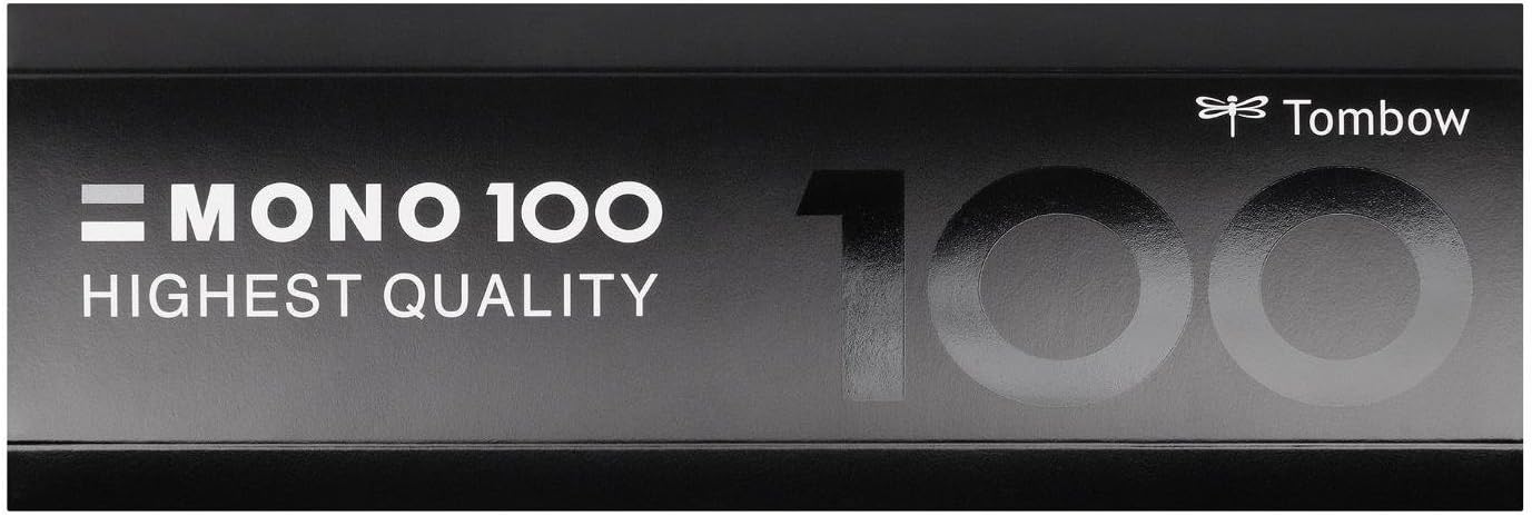 Tombow - MONO 100 | 1x Premium Pencil - Graphite Pencil 8H