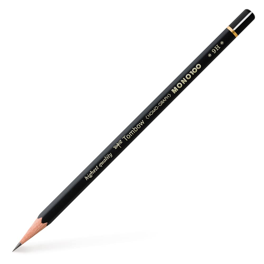 Tombow Mono 100 Hexagonal Pencil Lead 2 mm Unbreakable HB Pack of 1