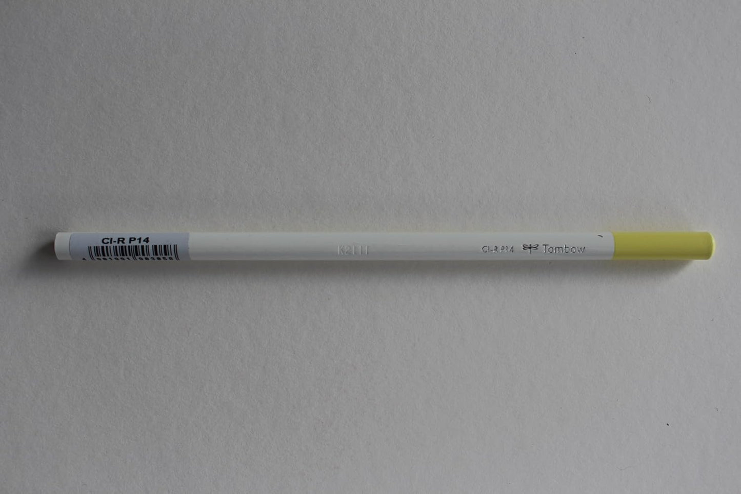 Tombow coloured pencil straw yellow, wax-based lead with high colour brilliance, artist's colour pencil for professional artists an beginners