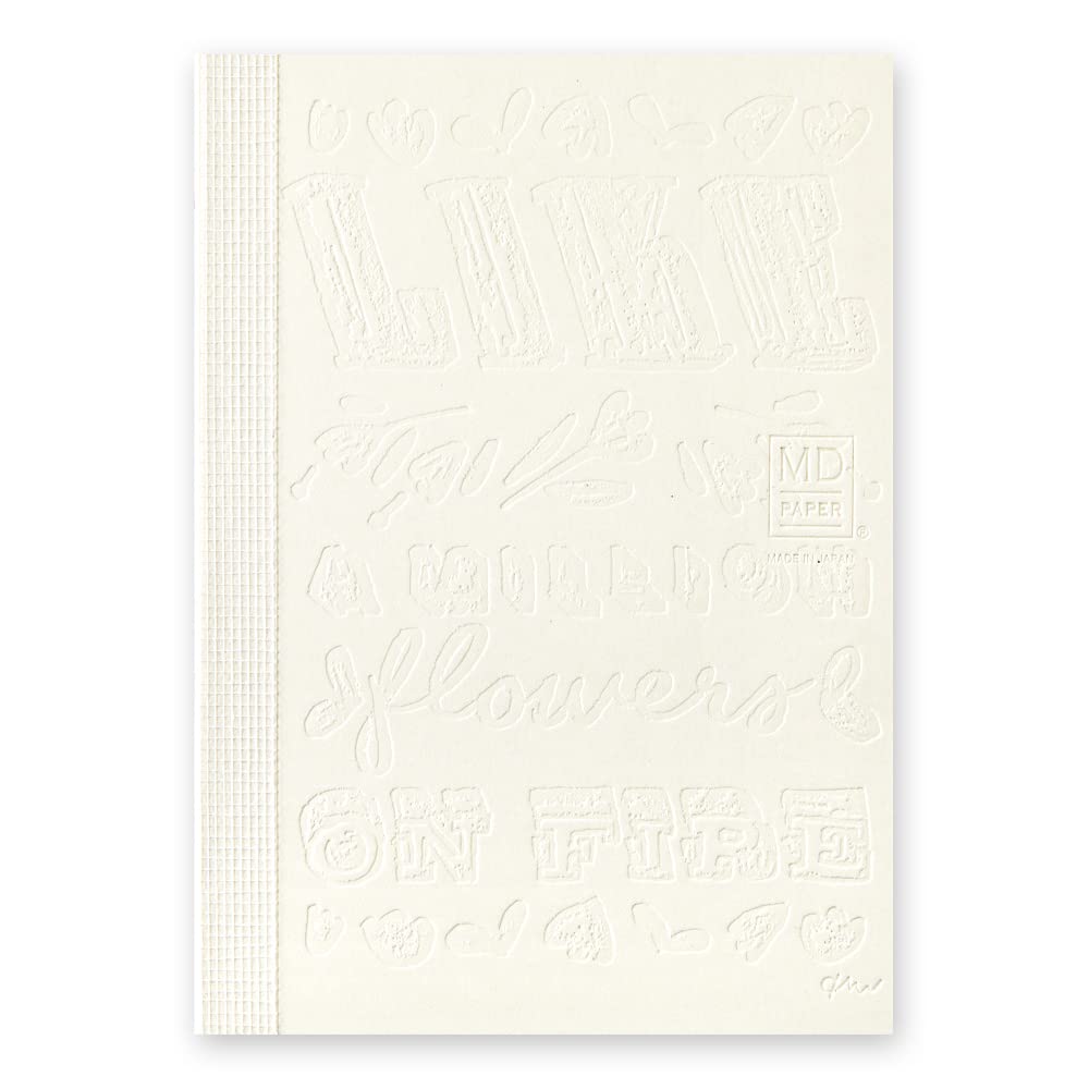Midori 15328006 Notebook, MD Notebook, Unruled, 15th Holly Wales Limited Edition