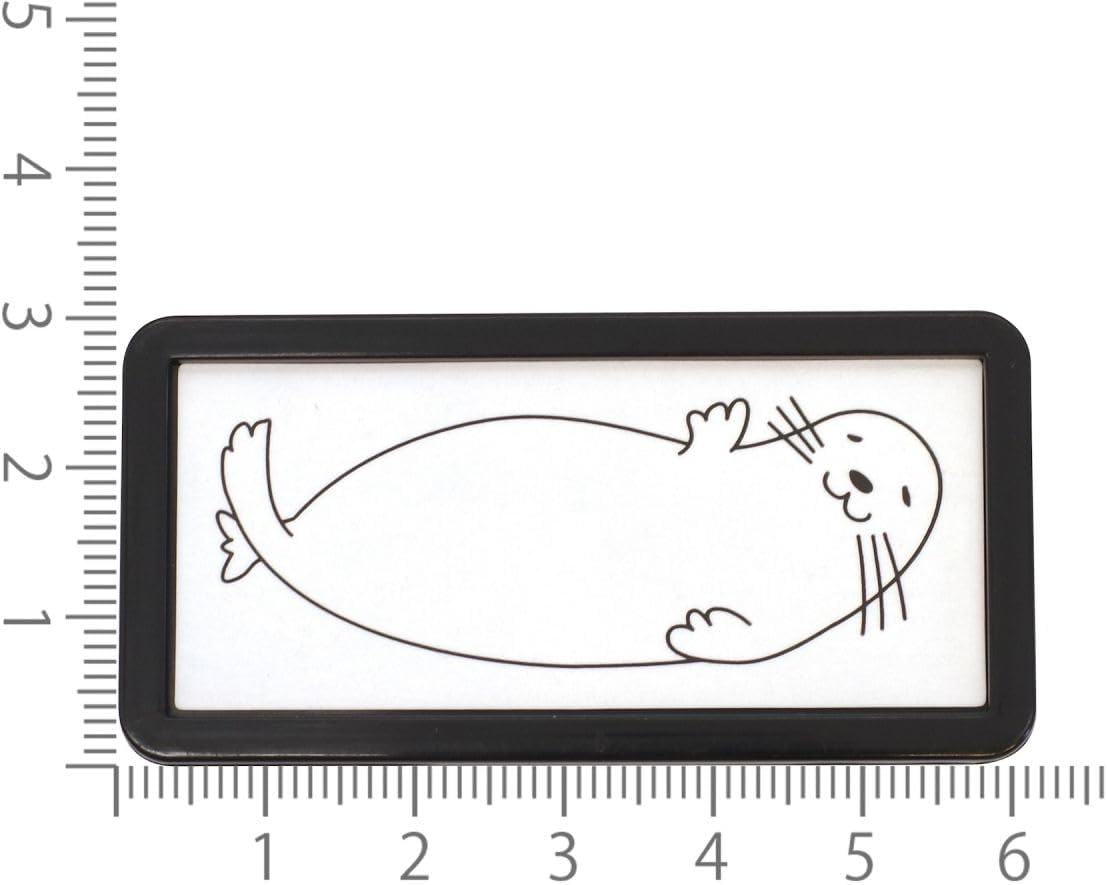 DESIGNPHIL 35505006 Midori Stamp Half Flower Pattern