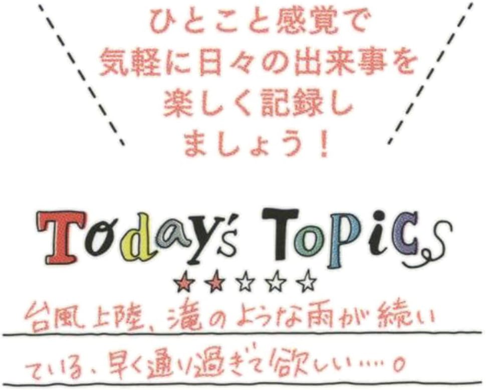 Midori Stamp 35510006 Today's Quote Pattern