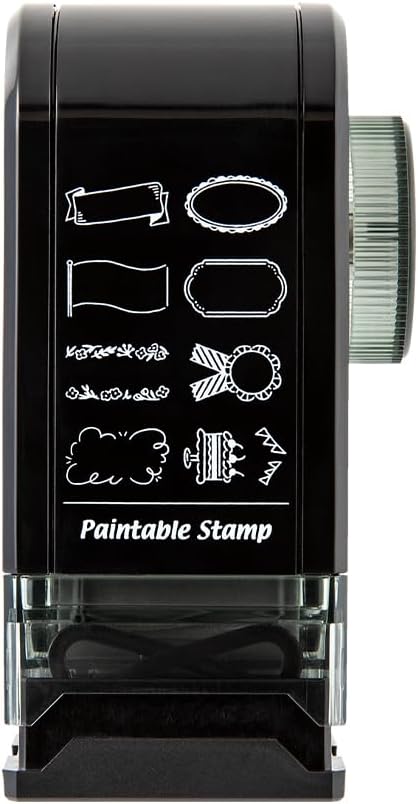 Midori Paintable Rotating Stamp Dial Decoration