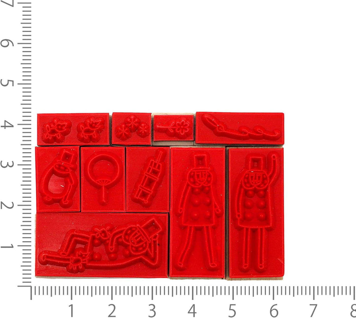 Midori 35597006 Ojisan 30th Birthday Wooden Stamp
