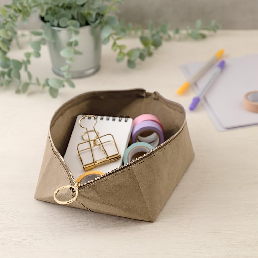 Midori Tool Tray Pouch Brown