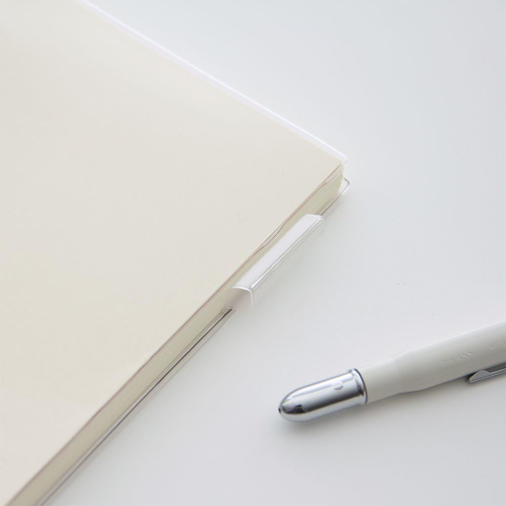 Midori- Clear Cover for MD Notebook <L> Funda de plástico Transparente para Cuaderno, tamaño L, L (49390006