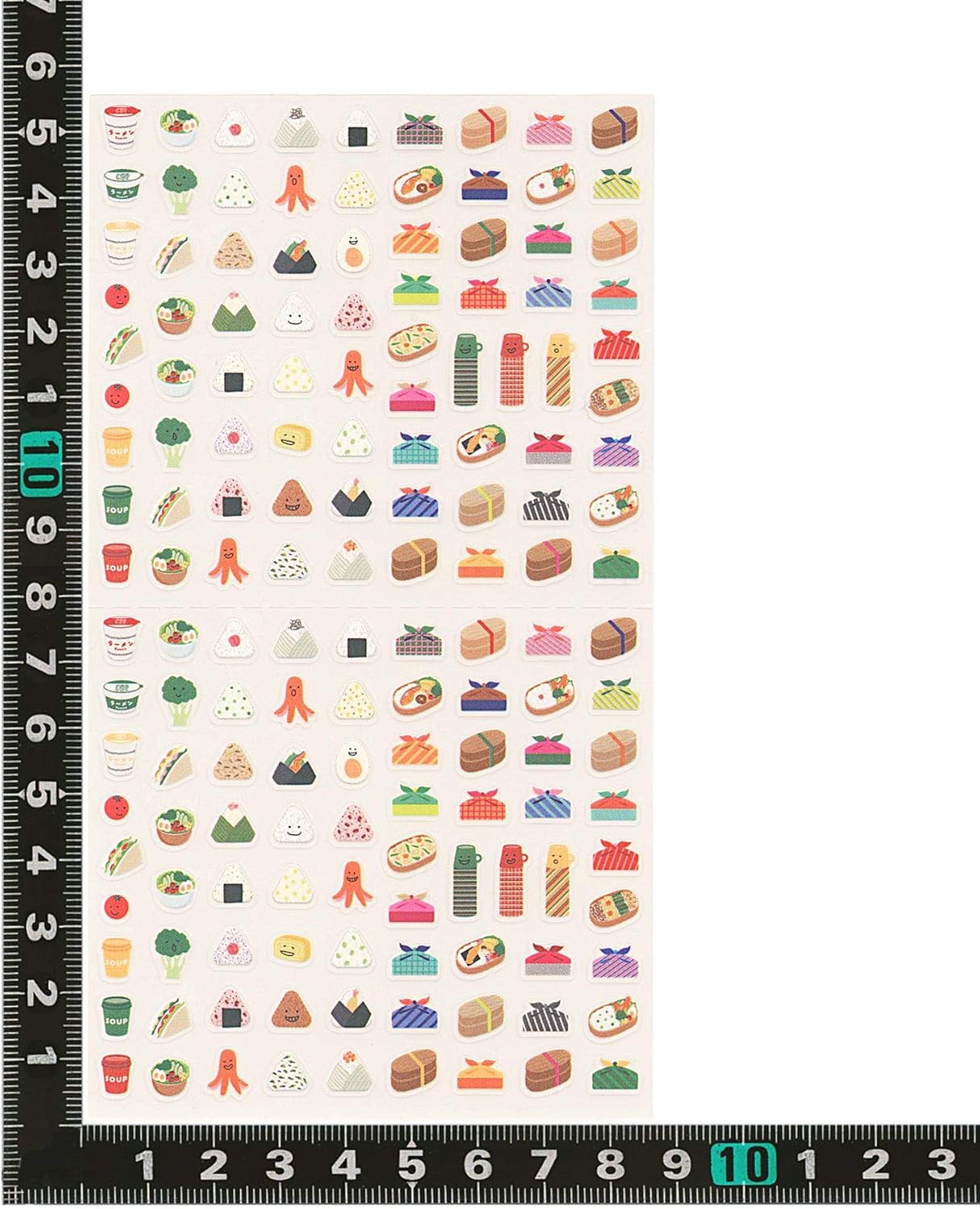 Midori Design Fill with Seal 2383 Achieve Lunch Pattern (82383006) ★ Seal & 付sen