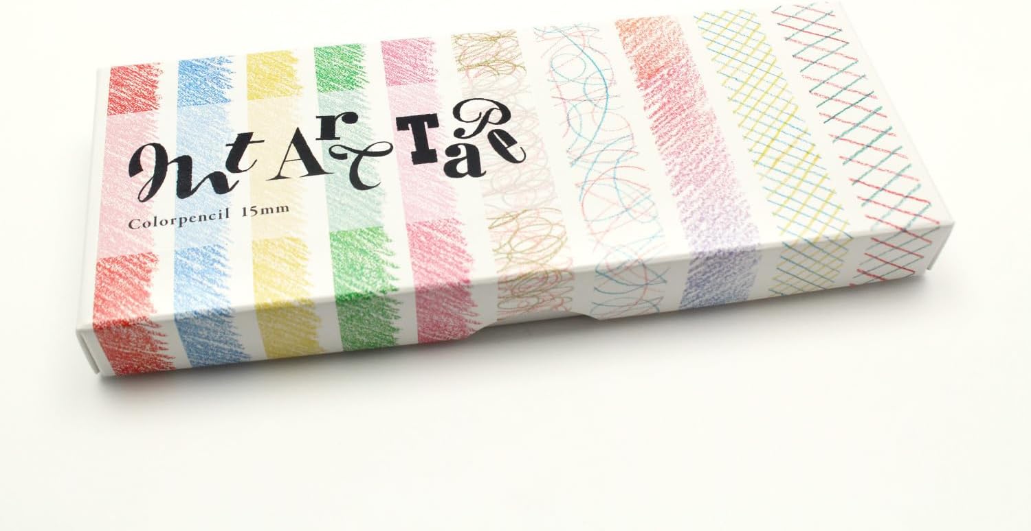 MT MTART03Z 15 mm Art Tape Pencils (Pack of 10
