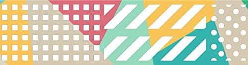 MT fab 'Color and Pattern Block' Die-Cut Washi Masking Tape 45mm x 3m - 1 roll