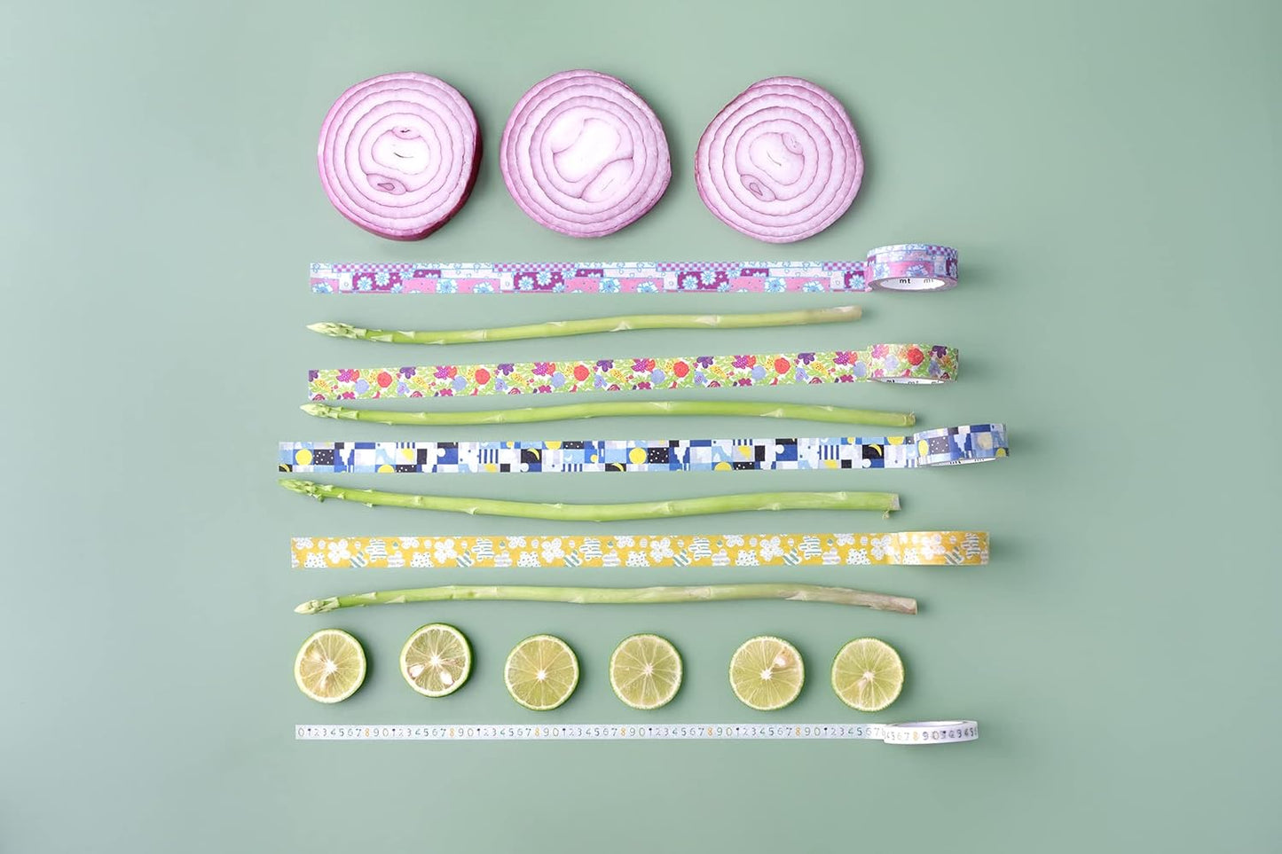 MT SOU SOU Washi Masking Tape 15mm x 7m - Moon and Stars