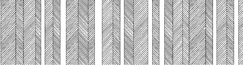 MT Tapes Stripe Script Border Monochrome Washi Masking Tape 100mm - 1 Roll