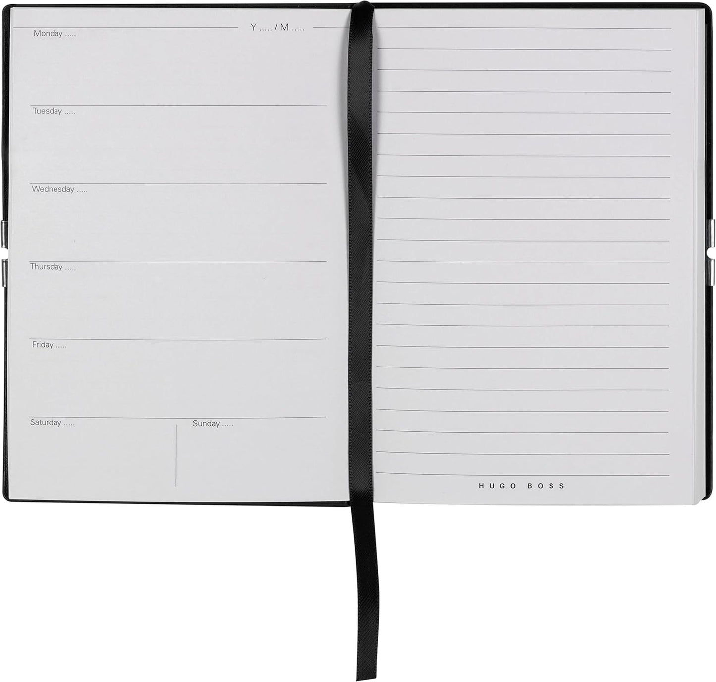 Carnet A6 Elegance Black Agenda