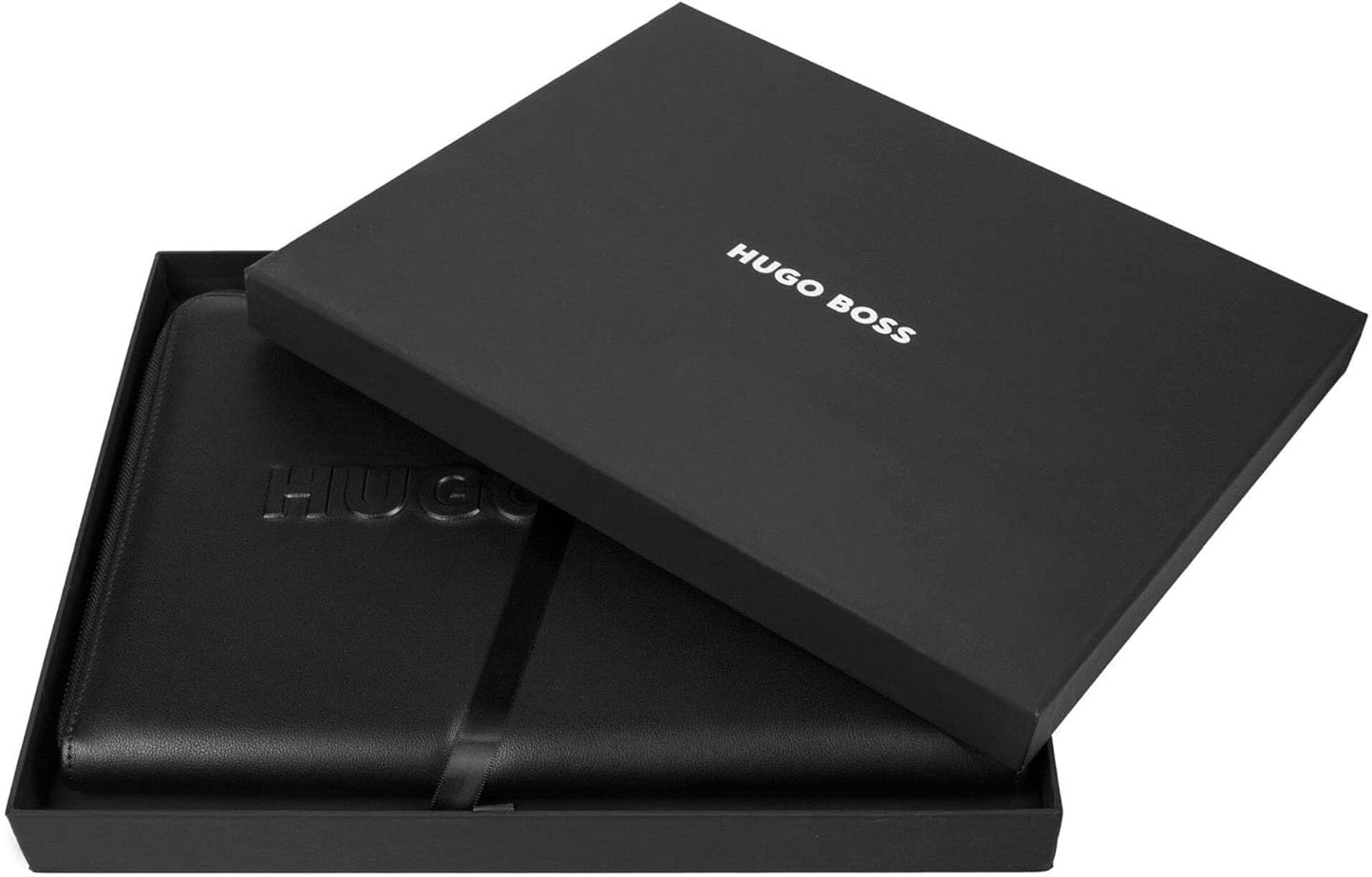 Hugo Boss Conference Folder Label Black A4