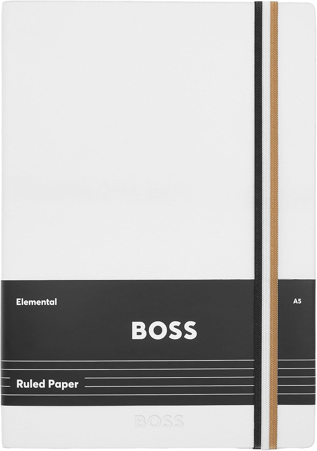 Hugo Boss Iconic A5 notebook lined white