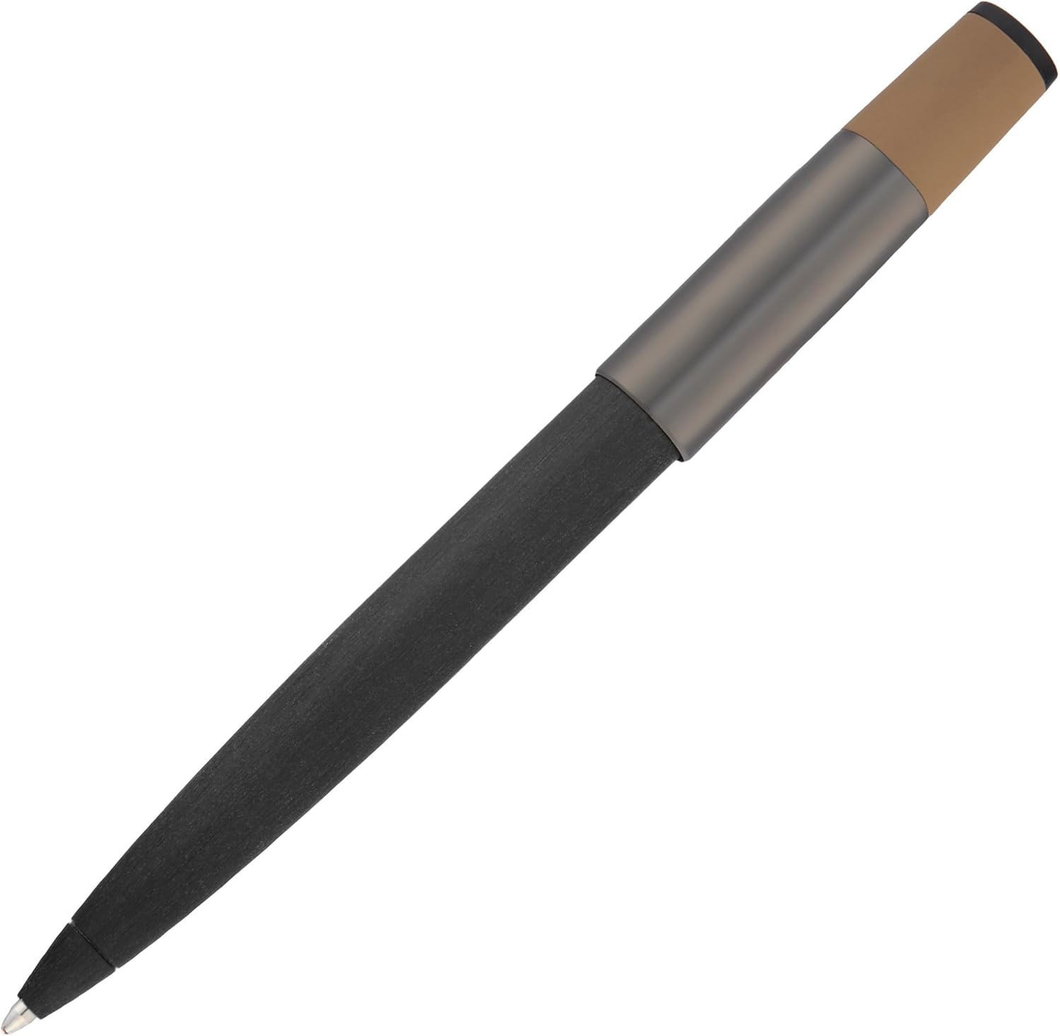 BOSS HUGO Gear Balance Writing Instrument Collection - High Quality Brass & Aluminium Writing Instrument with Modern Design - Gift Box Included (HSS543) (Ballpoint Pen
