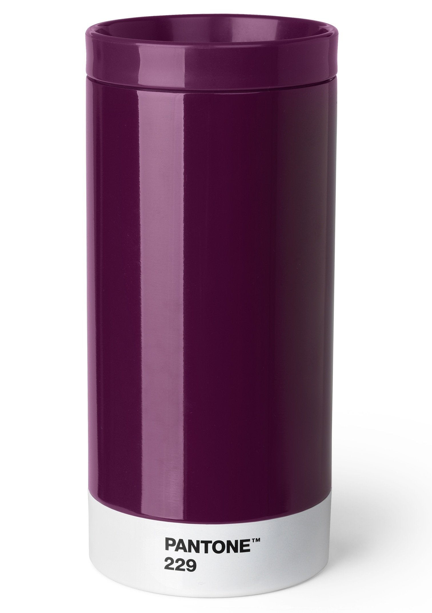 Copenhagen Design Pantone to Go, Stainless Steel Travel Mug/Thermo Cup, 430 ml, Aubergine, 229 C, one Size