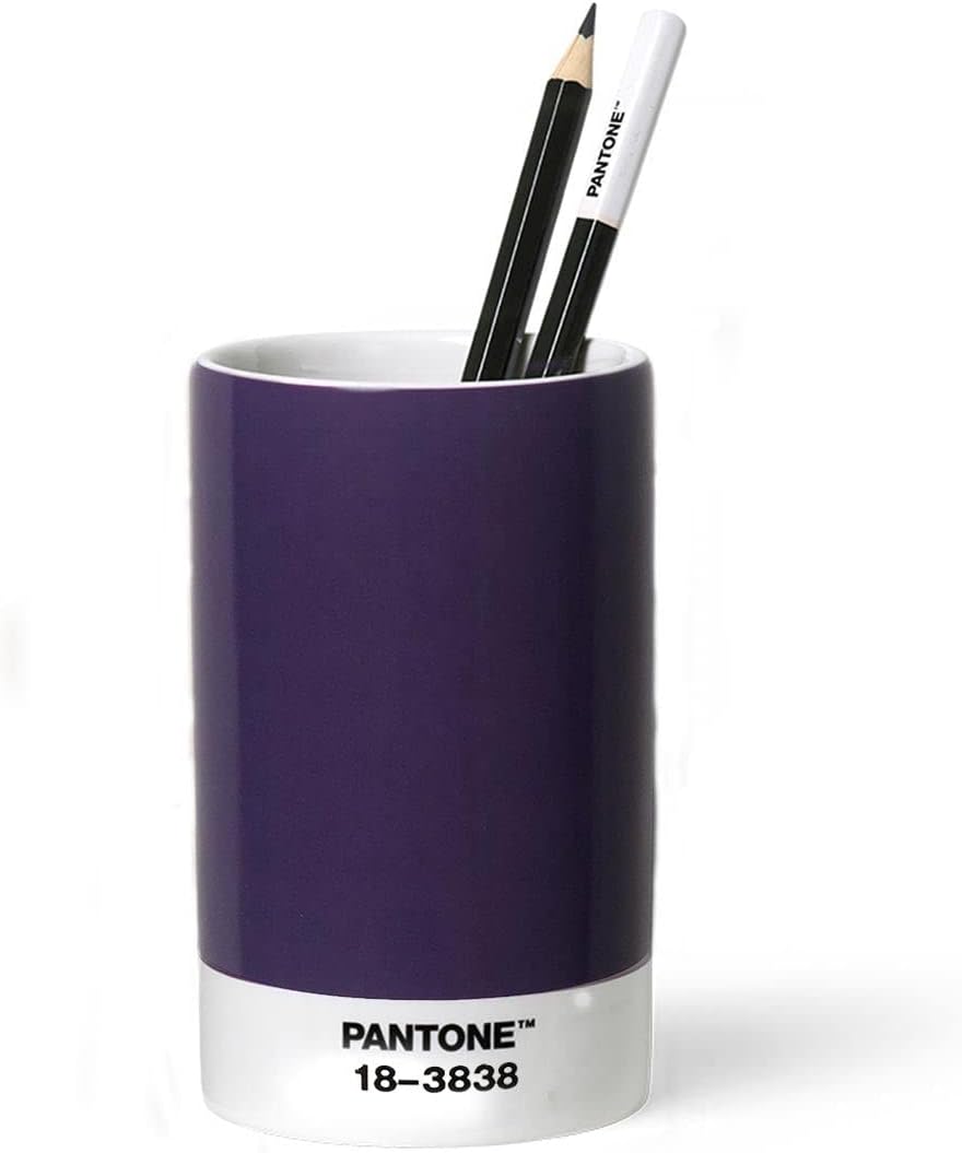 Pantone 2035 - Organizador de escritorio (porcelana), color rojo