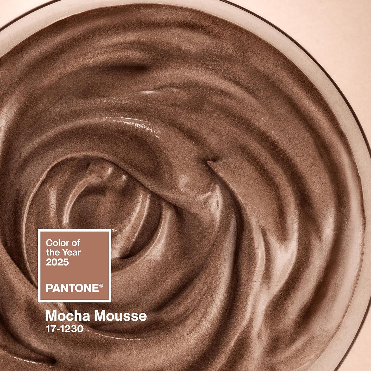 Pantone Key Chain Long, Colour of the Year 2025: Mocha Mousse 17-1230, Mocha Mousse 17-1230, lang