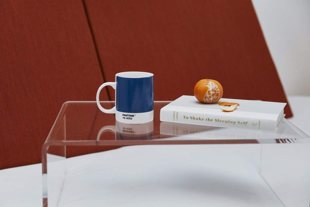 Pantone 101032019 Porcelain Mug + Gift Box, Classic 19-4052 COY20, 375 milliliters, Dark Blue, One Size