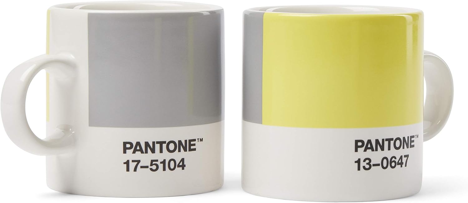 Copenhagen.design Pantone Espresso Cups 4 pcs. in Gift Box (COY21), One Size