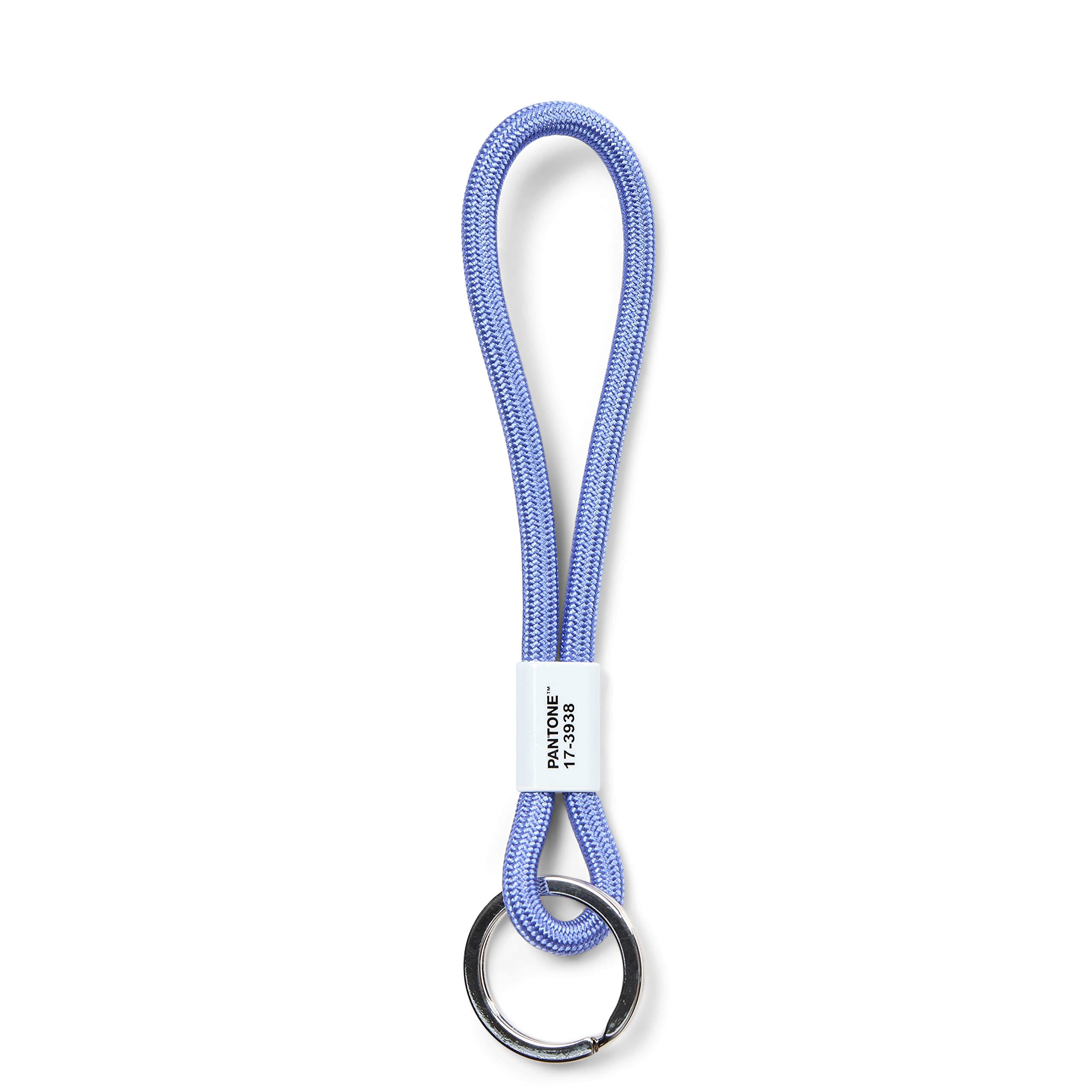 Pantone Design Lanyard Key Chain Short Keyring for Wrist Robust and Colourful CoY 2022 Very Peri 17-3938
