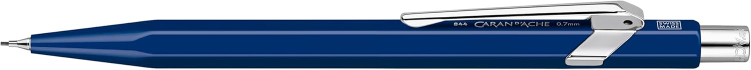 Caran Dache Mechanical Pencil, Classic Line, Sapphire Blue, with 0.7mm Lead