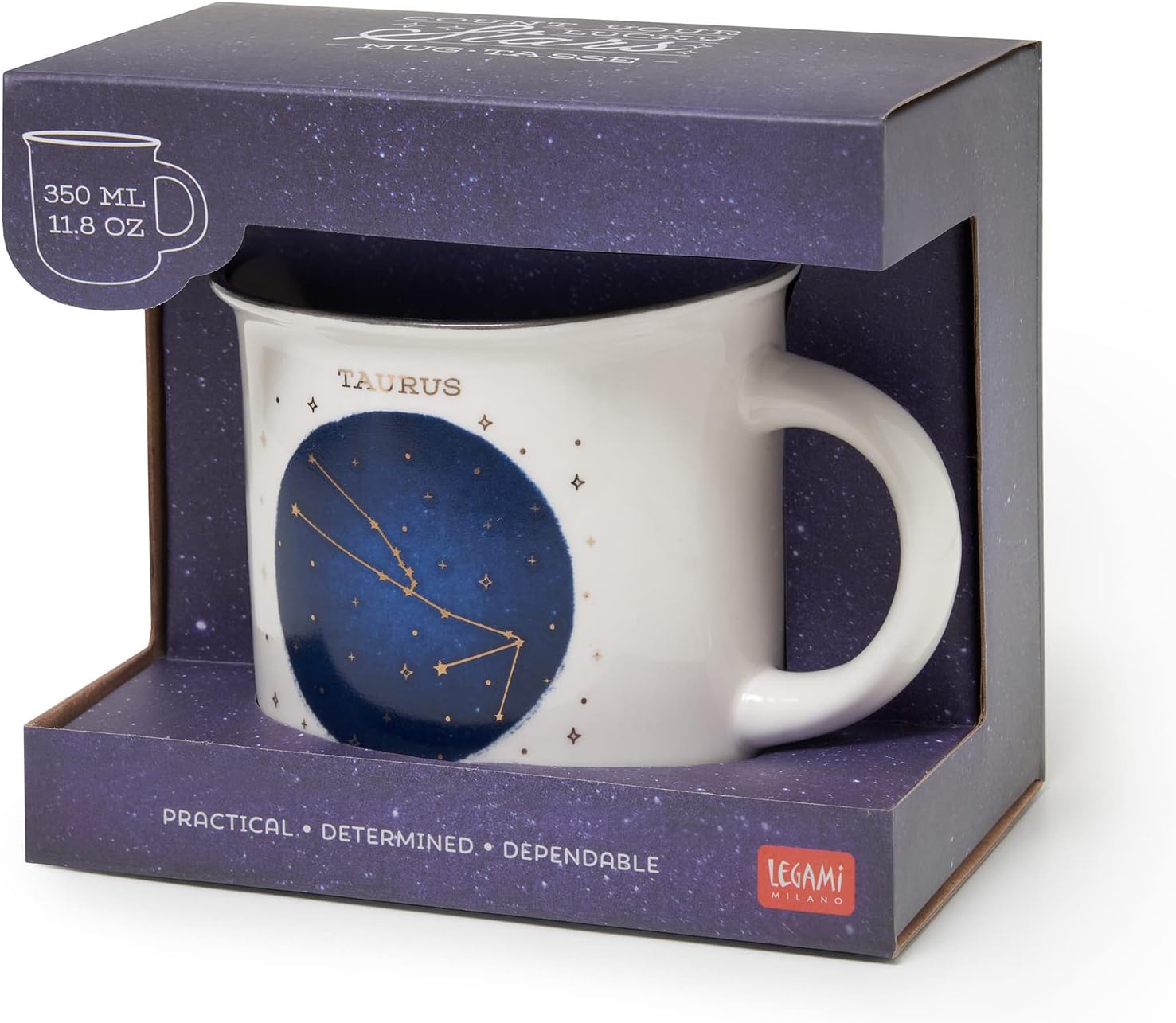 Legami CUP0002 Mugs, Bone China
