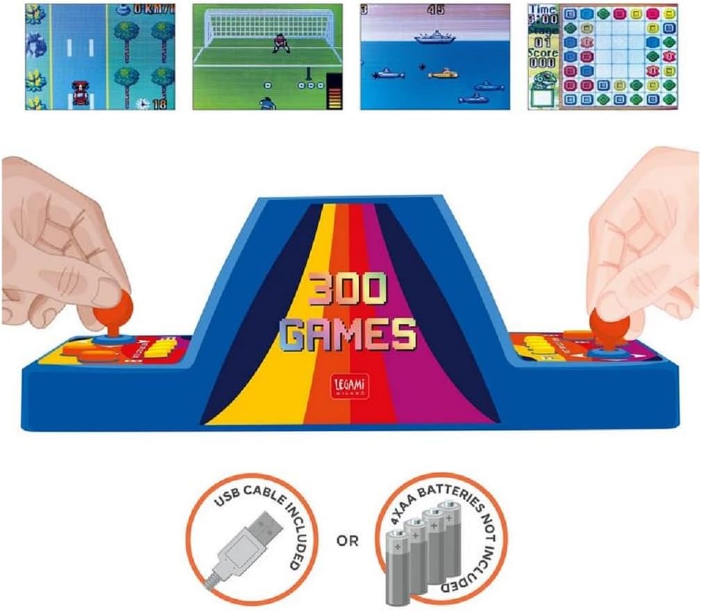 Legami- Mini Videojuego, Color Turquesa (HTH0001