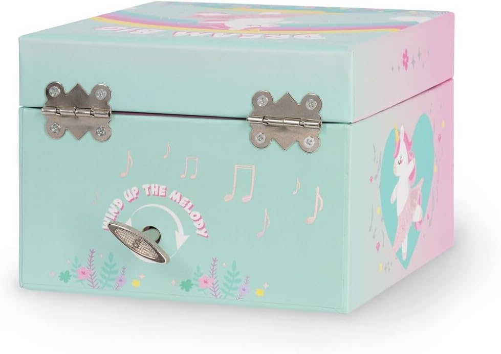 LEGAMI Musical Jewellery Box with turning Unicorn