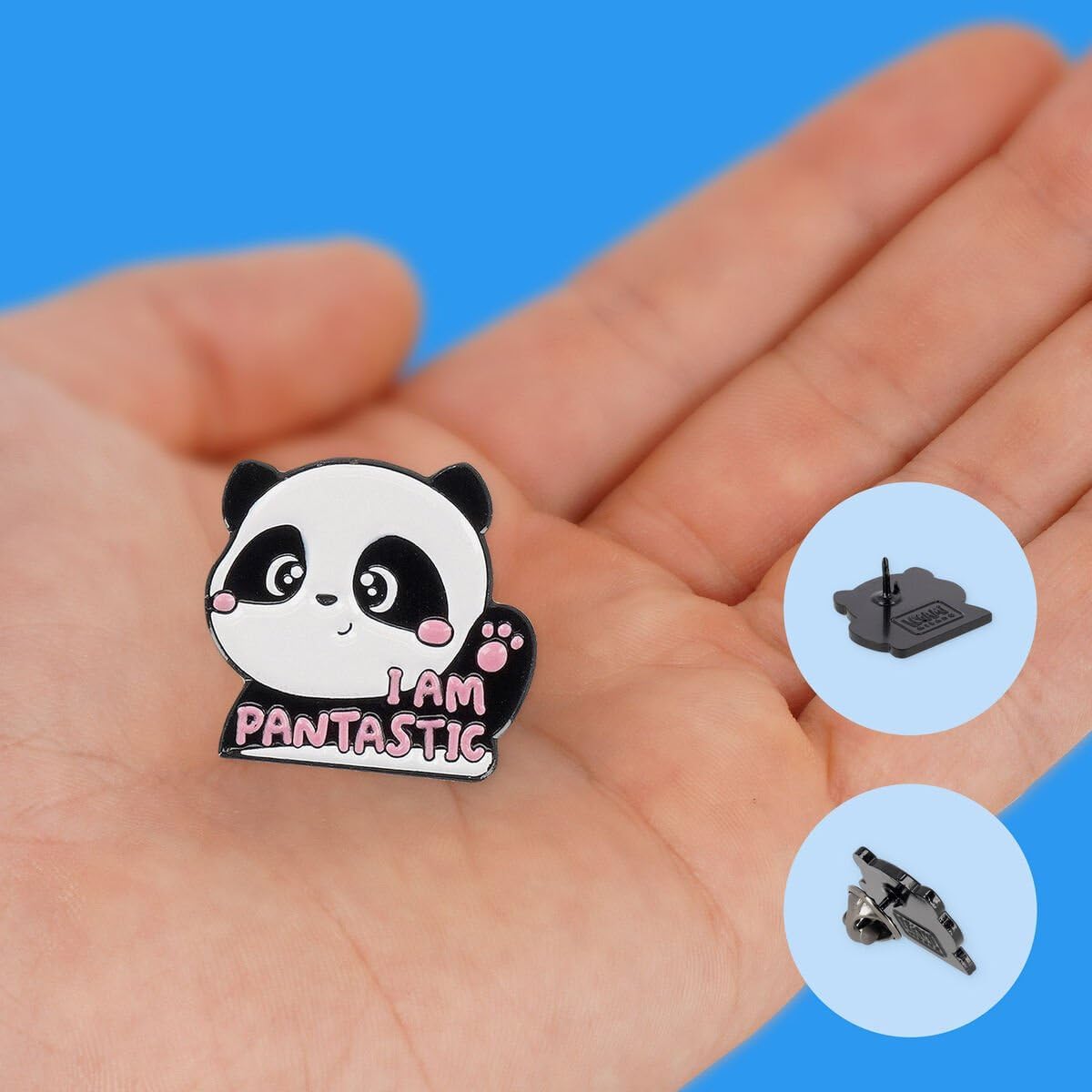 Legami Enamel Metal Pin - Pin Your Style! - Panda