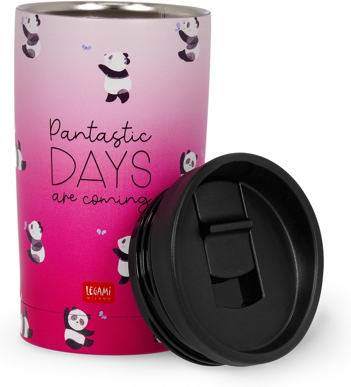 Legami Thermal Tumbler, Pink, Regular