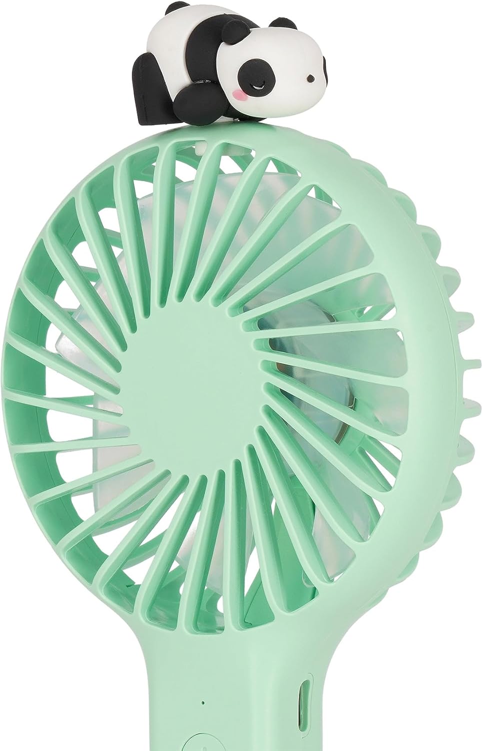 Legami - Mini Ventilatore Portatile Ricaricabile, Mini Fan, Ventilatore Panda Piccolo Tascabile a 3 Velocità, USB Ricaricabile, 6 x 21,5 x 6,6 cm