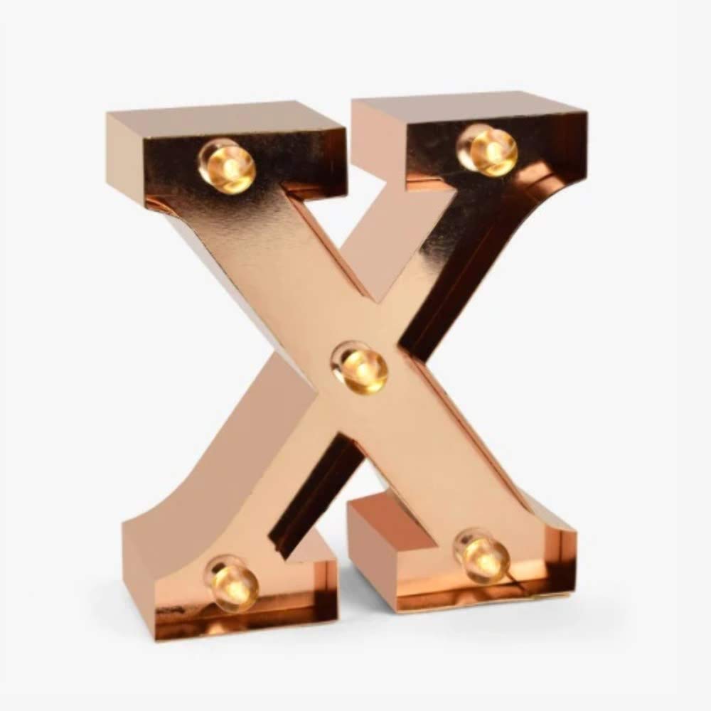 LEGAMI Mini Decorative Wooden Craft Letter - X