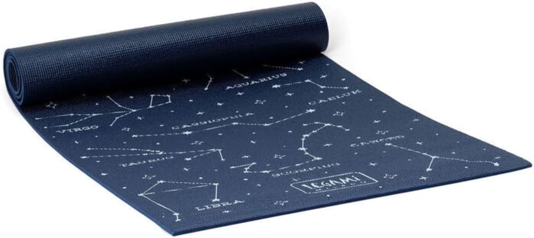 Legami - Tappetino Fitness, Superficie antiscivolo, con Tracolla da trasporto, Spessore 6 mm, 183x61 cm, per Yoga, Pilates, Meditazione e Ginnastica, Tema