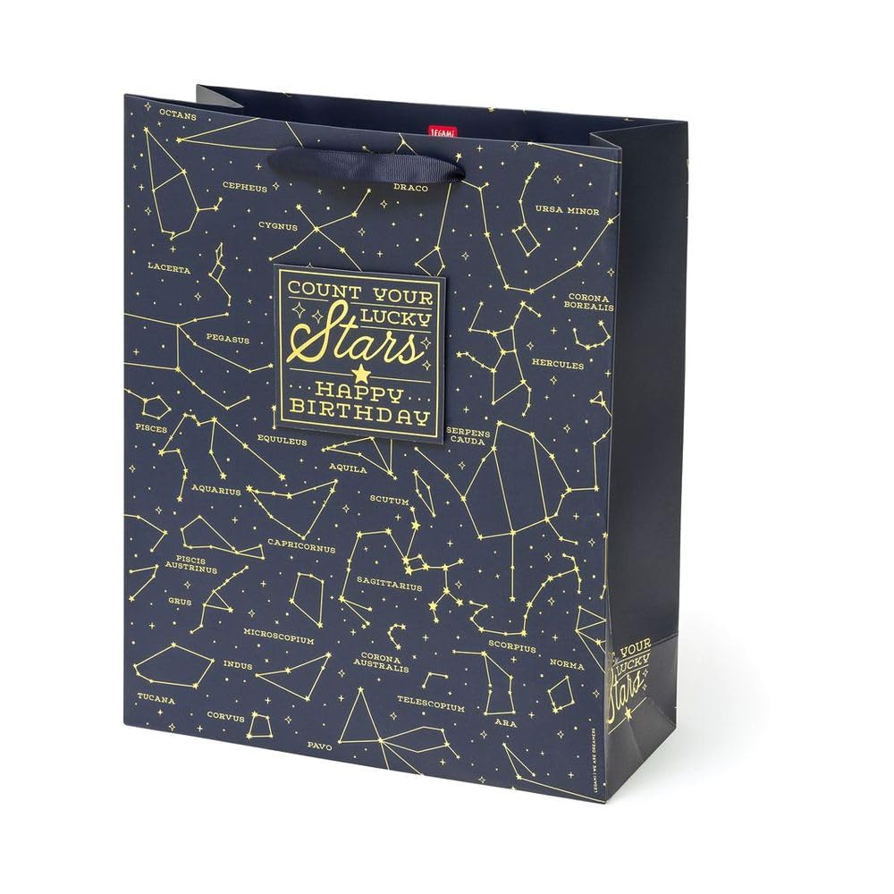 Legami Gift Bag Stars Large
