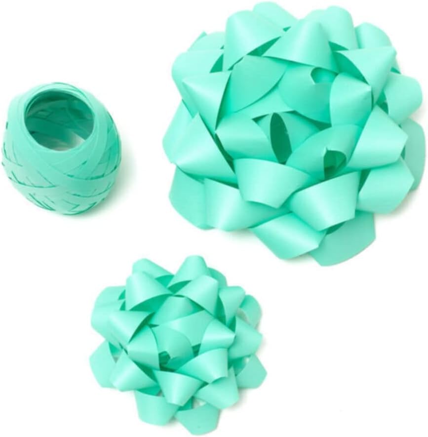 Bows & Ribbon Set - Aqua