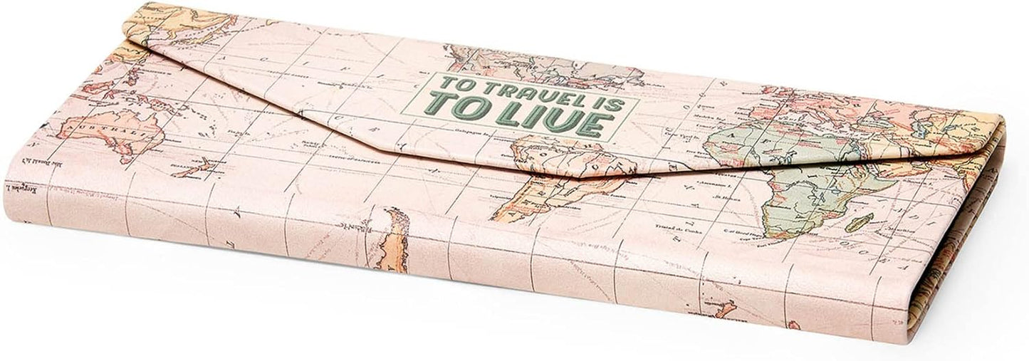 Legami - Folding glasses case, convenient and practical, magnetic closure, Travel, M, Casual