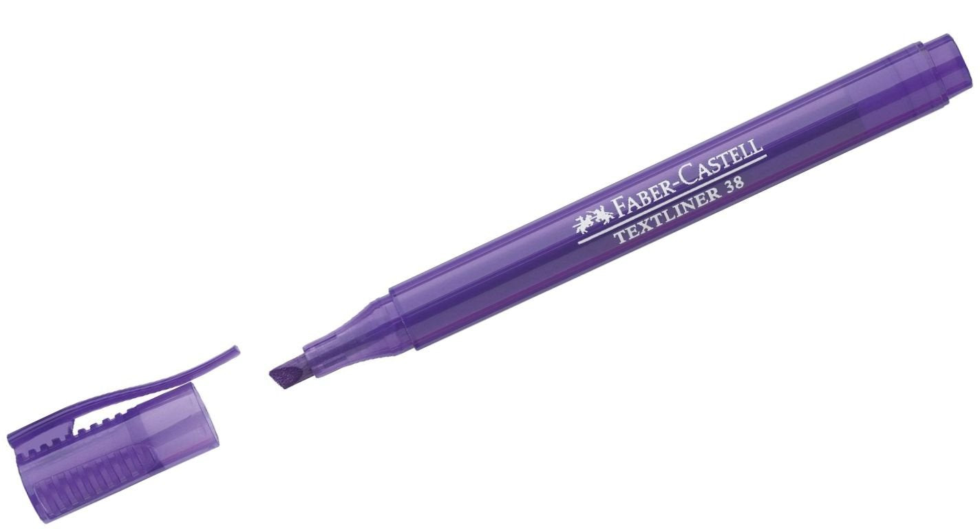 Faber Castell 157736 "Textliner 38" Highlighter - Violet