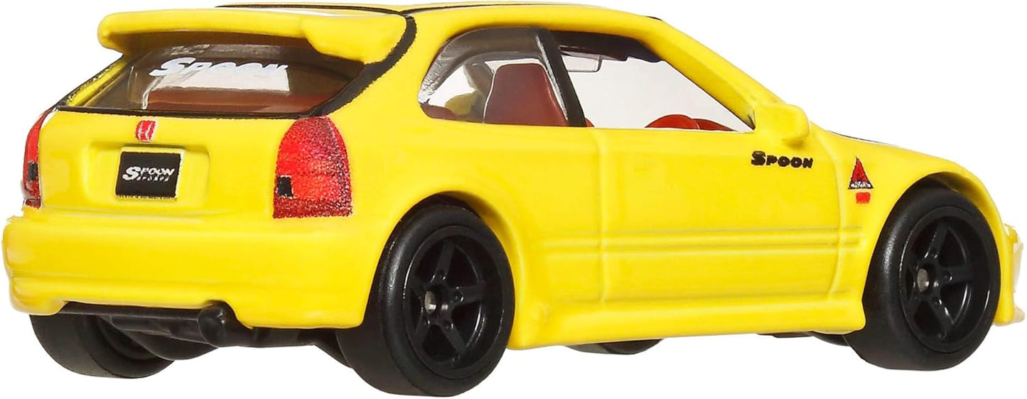 Hot Wheels Premium Car Culture 2er-Pack im Maßstab 1:64, Einzigartige Zusammenstellungen, Real Riders Reifen, Metall/Metall Karosserie, Spielzeug für Sammler, JBL00