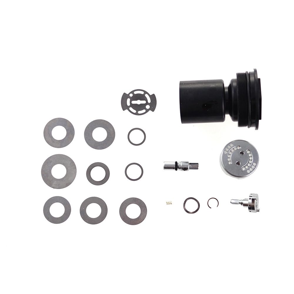 FOX Fork 38 FIT4 Topcap Assembly - 3 Pos Adj - Black Ano
