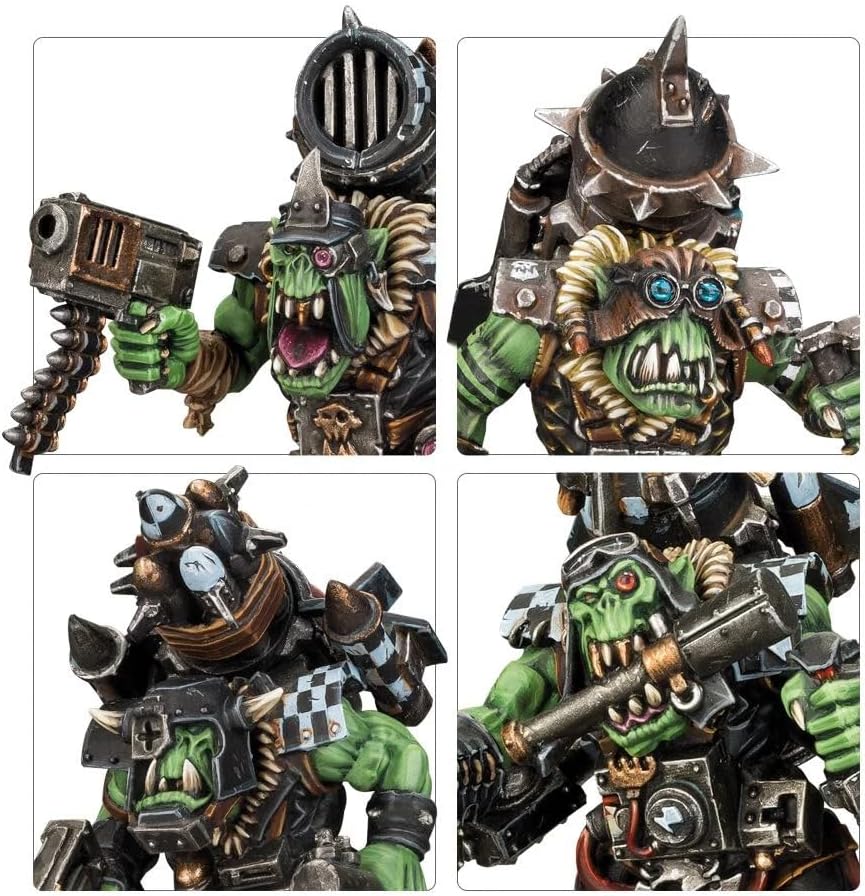 Games Workshop Warhammer+40k+-+Orks+Stormboyz+%282018%29, Black