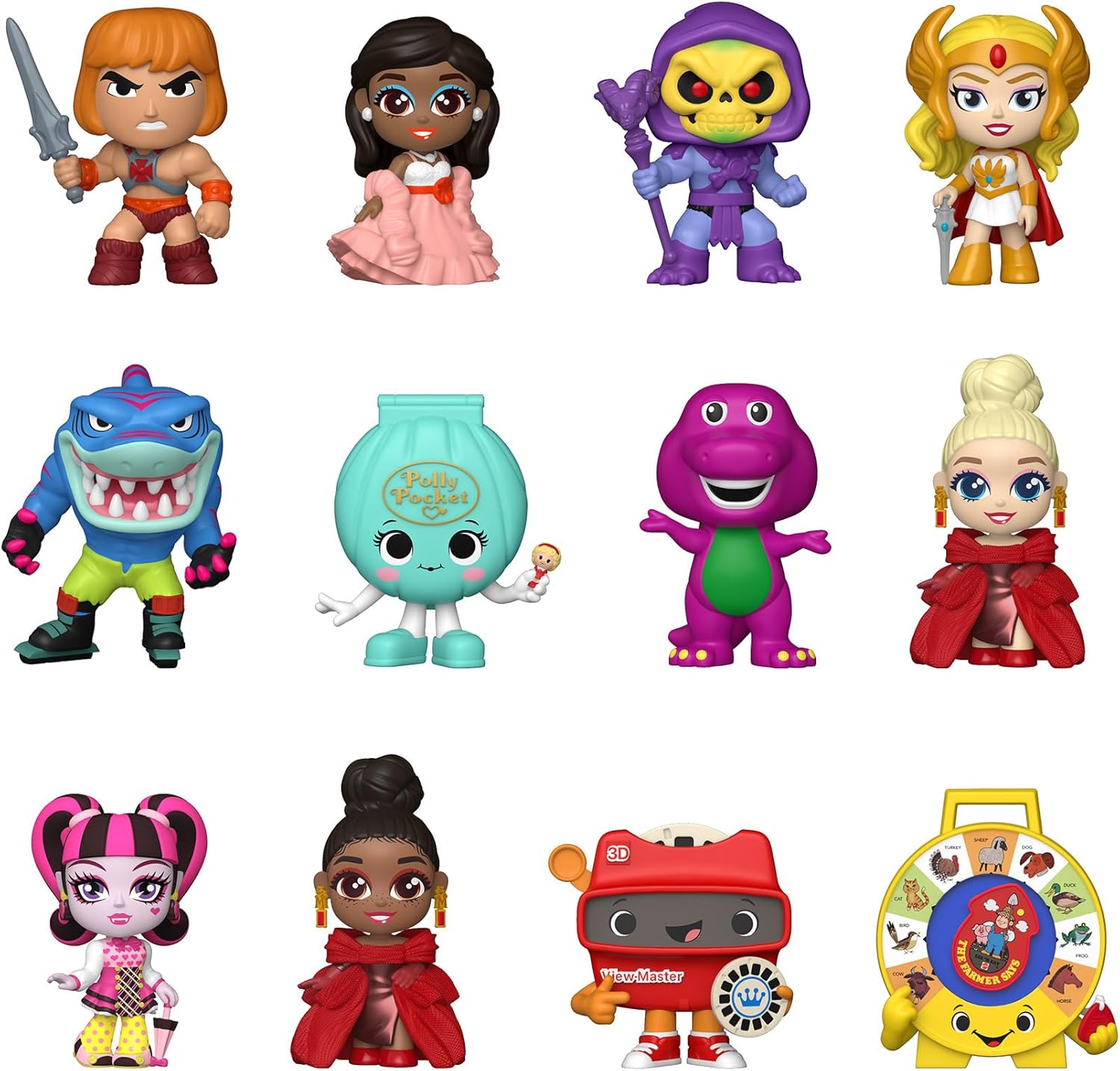 Funko Myster Mini: Retro Toys S9 - He-Man - Blind Purchase - 1 Of 12 to Collect - Masters Of the Universe - Collectable Vinyl Figure - Gift Idea - Official Merchandise - Toys for Kids & Adults