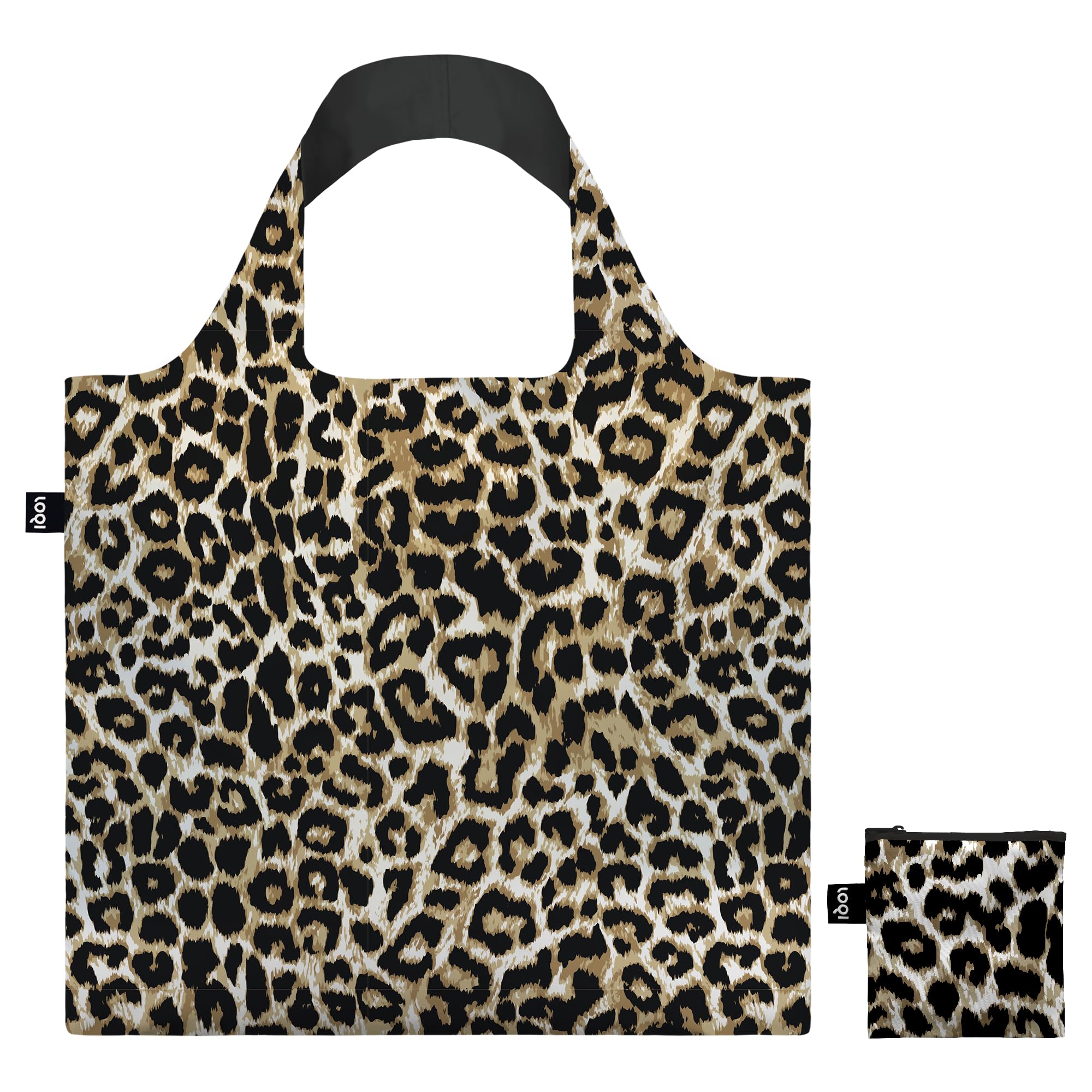 LEOPARD Dusk Recycled Bag, bronze, Large