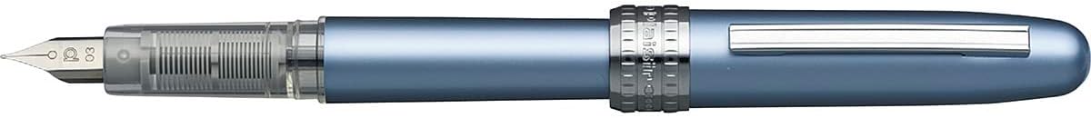 Platinum Plaisir Fountain Pen Pgb-1000 Frosty Blue Fine