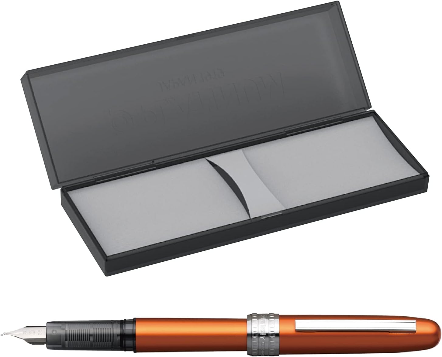 Platinum Plaisir Fountain Pen Pgb-1000 Nova Orange Fine
